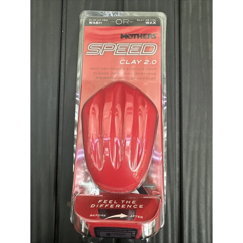 Mothers 17240 Speed Clay 2.0-Automotive Paint Cleaner Surface Prep Tool